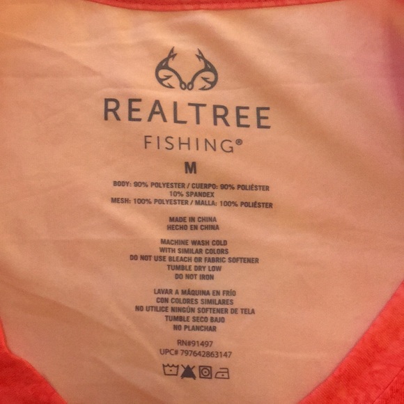 NWOT Realtree Swim Sun protect Rashguard performance light fast dry - Picture 9 of 10